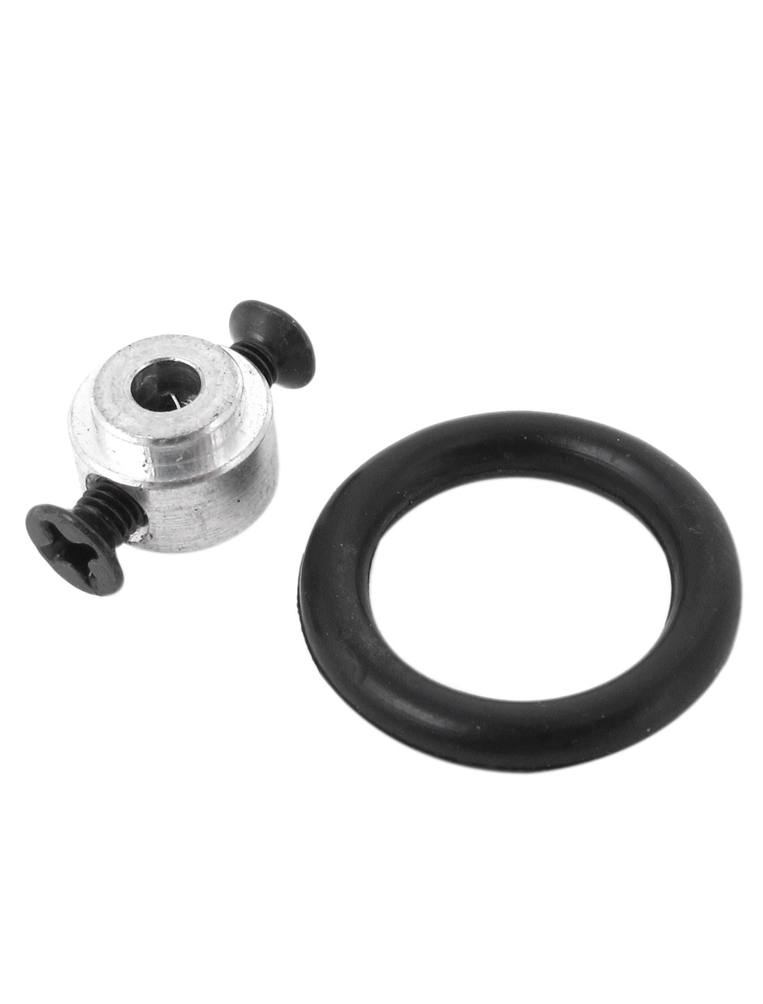 5X 3.17mm Hole Dia RC Propeller Prop Saver Adapter Black Rubber O Ring YM