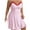 Pink, variant on HomeGardon Nightgowns for Women,Women's Sleepwear,Women's Plus Size Fashionable Love Printed Suspender Short Nightgown Short Sleepshirts,XL-XXXXL