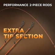 KastKing Baitcaster Fishing Rod and Reel Combo,Cast-610 Mh-right Handed Twin-Tip IM6 Graphite-Lethal Blaze