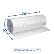 Walmart Bubble Cushion Roll, Clear, 24 x 65'