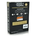 thumbnail image 7 of Zoo York Men's 4-Pack 360 Stretch Boxer Briefs - Printed & Solid Color Premium Underwear for Men in Banana, Dark Grey, Grey, Black Size: S, 7 of 7