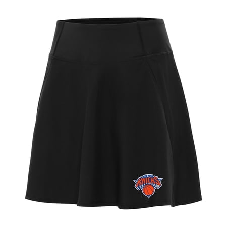 Women s Antigua Black New York Knicks Chip Skort