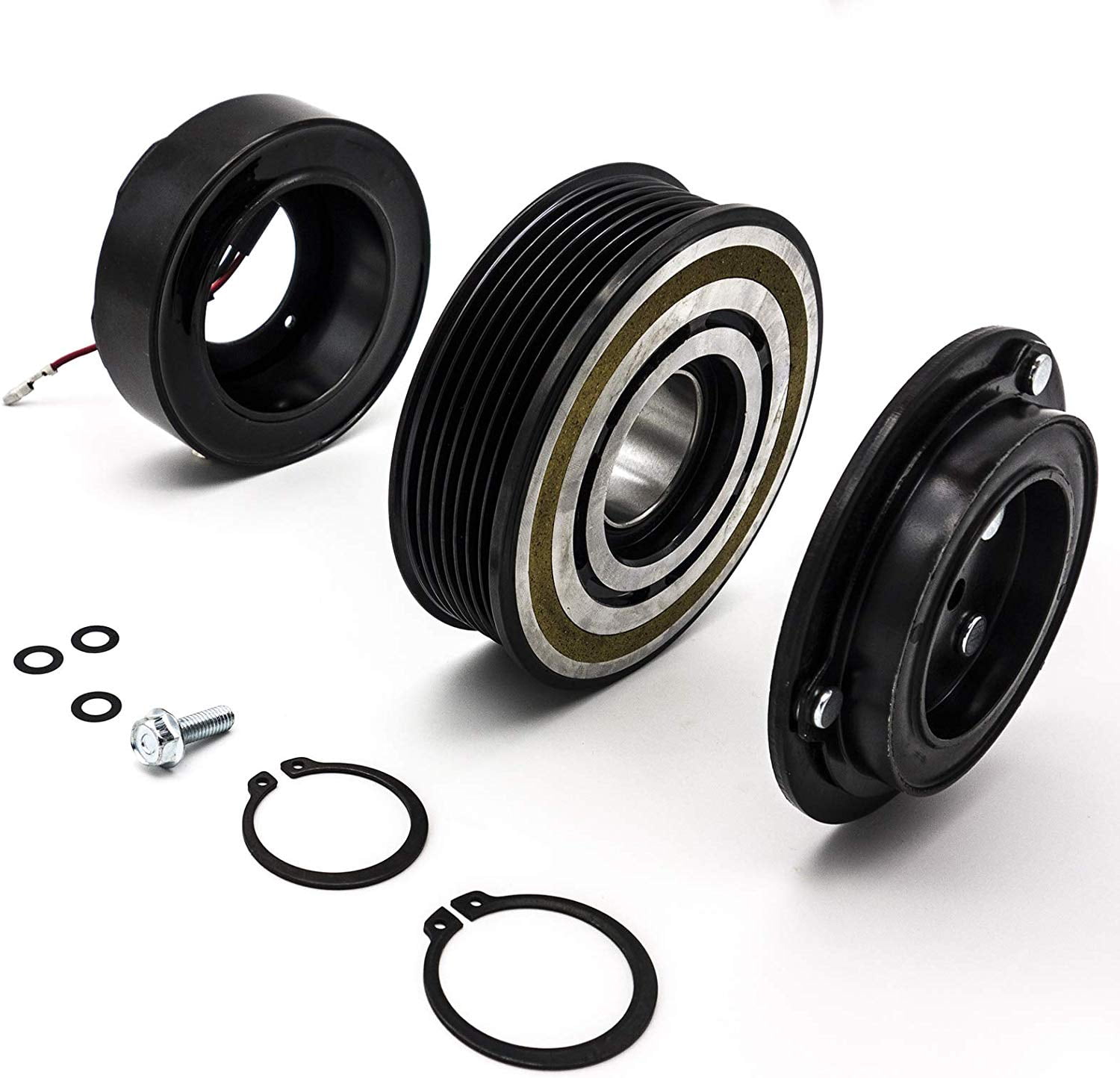 3mirrors AC Complete Clutch Repair Kit Compatible with OE Compressor ...