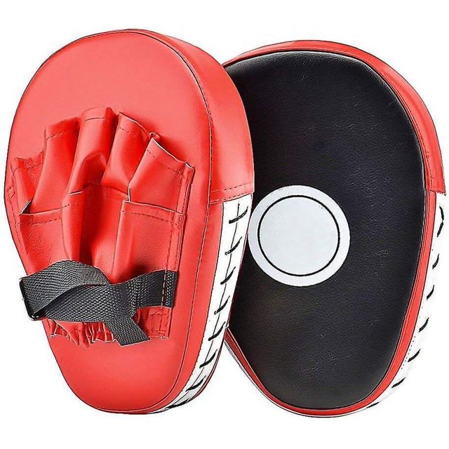 Almohadillas de mano en U, almohadillas de placa, almohadillas de entrenamiento precurvadas, almohadillas de golpe, almohadillas de entrenamiento, 1 par de almohadillas de boxeo Kickboxing