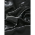 thumbnail image 2 of Move Over Black Satin Body Pillowcase, Silky Body Pillow Cover 20x54 inch, Satin Microfiber Pillow Case, 2 of 8