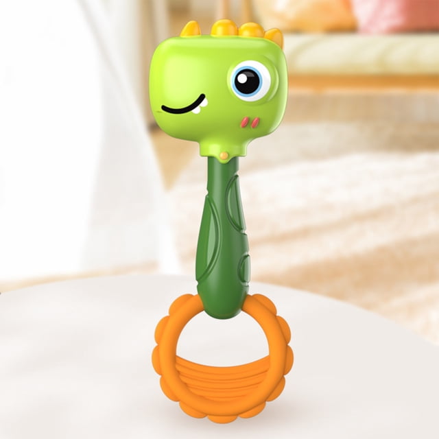 Rattle Shaker Toy Newborn Grasp Training Auditory Stimulation ABS Material 0-36 Months Infant Early Education Toy