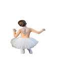 thumbnail image 4 of ‌LYMAYTER ‌Toddler Girls Long Sleeve Ballet Leotard Tutu Dress for 3Y-11Y Ballerina Dance Outfit, 4 of 8