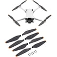 thumbnail image 2 of 8 Piezas de Hélices para DJI Mini 3 Pro Drone Accesorio Vuelo Silencioso Hélices Reemplazables para Drones Hoja de Hélice de Bajo Ruido con Destornillador y 12 Tornillos Negro Naranja 8 Negro Naranja, 2 of 6