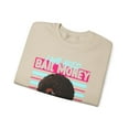 thumbnail image 2 of Glamour Queen Unisex Heavy Blend™ Crewneck Sweatshirt in Sand with 'I Will Need Bail Money' Logo, 2 of 4