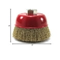 thumbnail image 6 of Fine Crimped Wire Cup Wheel Brush, 4x5/8 inch Metal, 1 Piece, 6 of 6