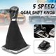 thumbnail image 2 of 5 Speed Manual Car Gear Shift Knob Shifter Lever Gaiter Boot Cover for Focus MK2 FL MK3 MK4 MK7 Mon, 2 of 5
