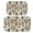 Skull and Bird Gothic Pattern, variant on Skull and Flower Gothic Pattern Bath Mat Set Of 2,Non-Slip Rug for Bathroom,Kitchen,Bedroom,Entrance, 30x17 and 23.5x15.7 Inches