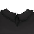 thumbnail image 5 of Girls Wednesday Addams Costume Dress Halloween Black Dress for 4-9Year, 5 of 6
