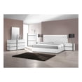 thumbnail image 2 of Best Master Seville 5-Piece Engineered Wood Cal King Bedroom Set in White, 2 of 4