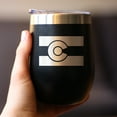 thumbnail image 3 of Bevvee Insulated Wine Tumbler 12 oz Flag Of Colorado Colorado Enthusiast Gifts Tumblers, 3 of 4