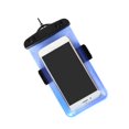 thumbnail image 2 of Naiovety Funda impermeable para teléfono bolsa anti-agua cubierta de bolsa seca con brazalete y conector de audio Deportes acuáticos Azul 5.5 pollici, 2 of 6