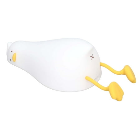 

LED Duck Night Light Mobile Phone Stand 1200MAH Battery Tap Night Light For Living Room For Bedroom