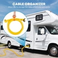 thumbnail image 3 of Kohree 50 Amp RV Extension Cord 25Ft Heavy Duty Generator Cord, 50 Amp RV Power Cord with Grip Handle, NEMA 14-50P to SS2-50R Twist Lock, 3 of 9