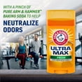 thumbnail image 4 of Arm & Hammer Ultra Max Solid Men Antiperspirant Deodorant, Fresh, 2.6 oz, 4 of 5