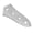 Chrome, variant on Heavy Type Volumes Tone Plate with Screws Easyly Installation Upgrade Part Including Mounting Hardware
