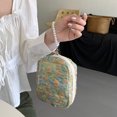 thumbnail image 4 of Bolsa de belleza con diseño en relieve de mano multifunción Cremallera Suave informal para el trabajo Sywqhk Para Estrenar, 4 of 9