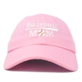 thumbnail image 4 of DALIX Baseball Mom Women's Ball Cap Dad Hat for Women in Light Pink, 4 of 7