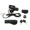 thumbnail image 2 of Electric Scooter Throttle Grip, Low Power Reminder 805 LCD Display Throttle Grip Easy To Install ABS  For Replacement, 2 of 8