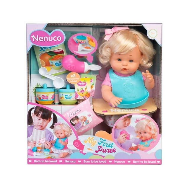 Muñeca Nenuco Mi Primer Papilla 35 cm
