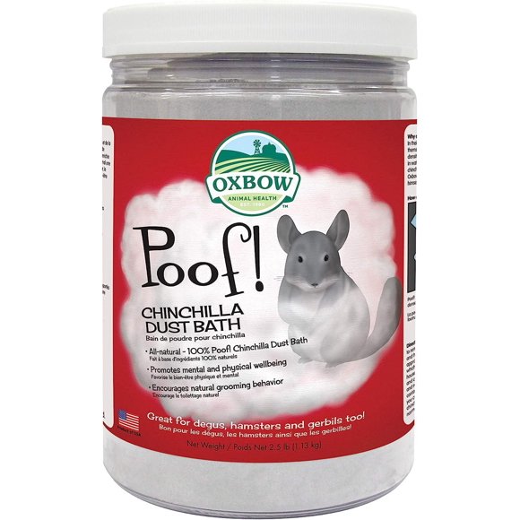 Oxbow Poof Nuage bleu Chinchilla Dust