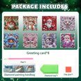 thumbnail image 4 of Tarjeta Felicitación Con DIY Navidad 8 Uds. para Recuerdos Fiestas Navideñas, 4 of 7