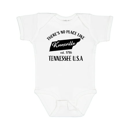 

Inktastic There s No Place Like Knoxville Tennessee Gift Baby Boy or Baby Girl Bodysuit