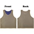 thumbnail image 2 of YOUI-GIFTS 6 PCS Reversible Pinnies Basketball Soccer Training Vest Double Sided Mesh Jerseys for Adult, 2 of 5
