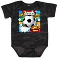thumbnail image 3 of Inktastic Soccer Superhero Boys or Girls Baby Bodysuit, 3 of 5