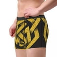 thumbnail image 3 of Underwear Men Boxers Golden Celtic Knots Style Boxer Underwear Male Underpant Boxershort Homme, 3 of 6