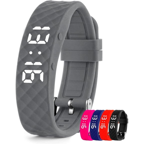 Vibrating Alarm Reminder Watch - with up to 10 Personal Alarms or Pill Reminders per Day