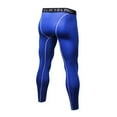 thumbnail image 4 of SDNall Mens Compression Pants Sports Stretch Leggings Trousers Breathable Quick-Drying Wicking Fitness Pants Mens Workout Pants Sizes:S-2XL, 4 of 9