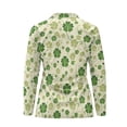 thumbnail image 3 of Uorisanigo Cute Lucky Leaf Women's Long Sleeve Golf Shirt Soft Casual Women's Dry-Fit Golf Polo Shirts Comfortable Outing Wear for Workout Sports Size XS, 3 of 7