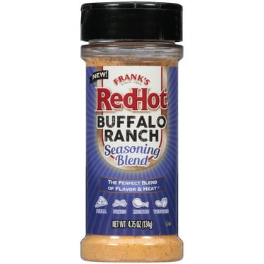 Frank's RedHot Kosher Buffalo Ranch Seasoning Blend, 4.75 oz Bottle