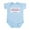 Sky Blue, variant on CafePress - Worlds Greatest Counselor Infant Bodysuit - Baby Light Bodysuit, Size Newborn - 24 Months