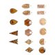 thumbnail image 5 of Kit para hacer pendientes, 16 piezas, accesorios para pendientes, pendientes de resina de aleación, pendientes para mujer, materiales de la mejor calidad, 5 of 12