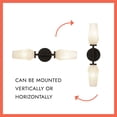thumbnail image 2 of Alora Lighting WV424720BGOP Krysta 20" Tall Bathroom Sconce - Brushed Gold / Opal Glass, 2 of 7
