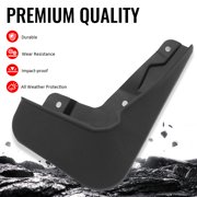 Ikon Motorsports 4PCS Front Rear Mud Flaps for 2023-2026 Subaru Solterra & 2023-2025Toyota bZ4X, PK389-42P10-TP PK38942P10SP