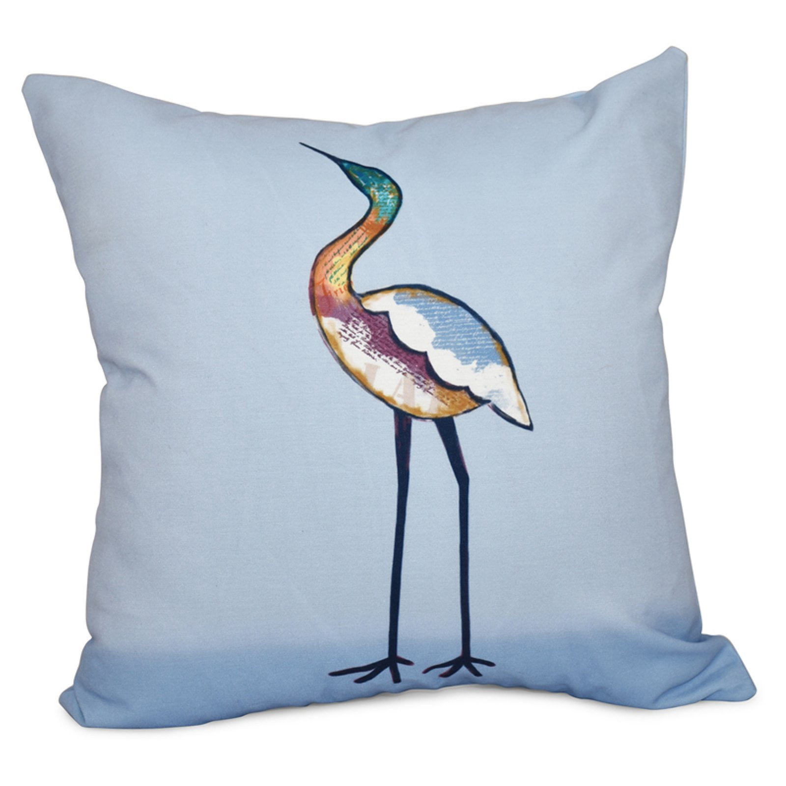 Simply Daisy 16" x 16" Bird Fashion Animal Print Pillow