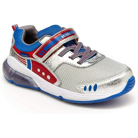 

QUIETTCEX Boys Made2Play Blast Off Sneaker Grey 2 Little Kid