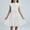White, variant on 4/July Girls Holiday Dress Size 12-14 Red Fancy Girls' Dresses Ruffle Sleeves Summer Dress Ruffle Neck Chiffon Dress Plain Children's Dress A Line Party Dress Kids Festive Dress with Belt 5 13 Years