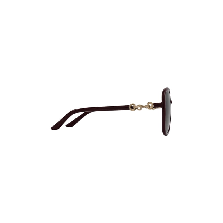 Gucci Dark Green Oversized Ladies Sunglasses GG0893S 003 57  display picture 2