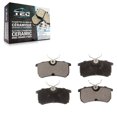 thumbnail image 1 of TEC Rear Ceramic Disc Brake Pads TEC-886 for Car Ford Focus Fiesta, 1 of 10