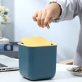 thumbnail image 5 of Bathroom & Desk Essentia for Tissue, Cotton Rounds, Makeup Waste Sleek Lid Waste Basket, 5 of 5