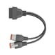 thumbnail image 2 of 4pin for Harley Davidson 6pin to 16pin OBD 2 Extension Cable, 2 of 5