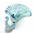 thumbnail image 3 of Iron Scallop Shell Hook - Set of 2, 3 of 5